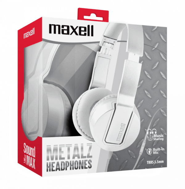 Venta de audífono maxell metalz pearl sms-10 solid2 - Imagen 2