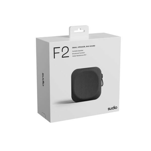 PARLANTE PORTATIL SUDIO F2 BLUETOOTH COLOR NEGRO - Imagen 5