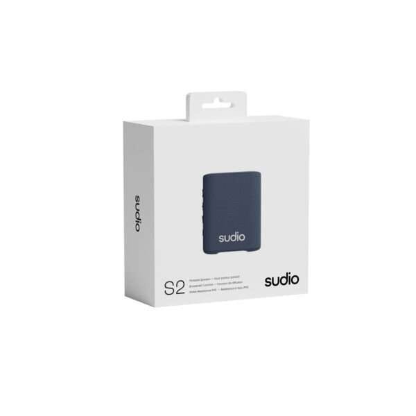 PARLANTE PORTATIL SUDIO S2 BLUETOOTH AZUL - Imagen 4