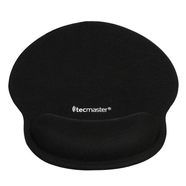 MOUSEPAD TECMASTER DE TELA ANTIDESLIZANTE COLOR NEGRO