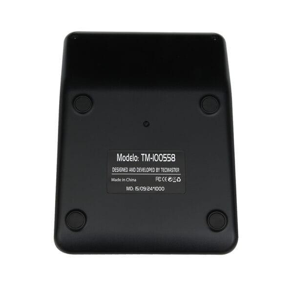 TECMASTER CALCULADORA CON PANEL SOLAR, 12 DÍGITOS, COLOR NEGRO - Imagen 3