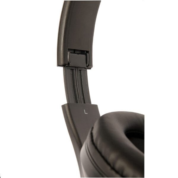 Audifonos headset bluetooth 5.3 wireless tecmaster recargables con arco plegable + salida aux jack 3.5 mm - Imagen 4
