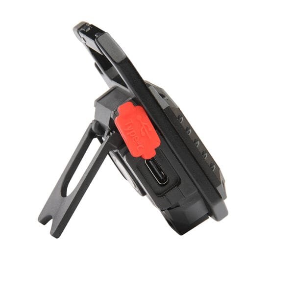 LINTERNA MINI LIGHT OUTDOOR TECMASTER , RECARGABLE TIPO-C + IMÁN + TRÍPODE, COLOR NEGRO - Imagen 7