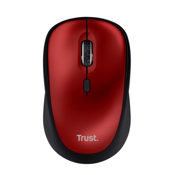 TRUST YVI + WIRELESS MOUSE ECO RED - Imagen 2