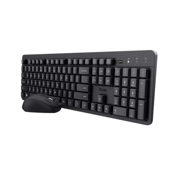 TECLADO Y MOUSE TRUST ODY II WL INALÁMBRICO COLOR NEGRO
