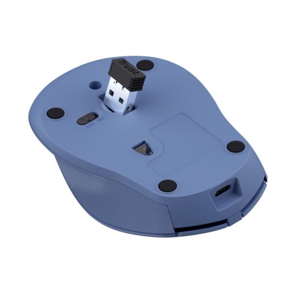 MOUSE INALÁMBRICO TRUST ZAYA WRL RECARGABLE COLOR AZUL - Imagen 6