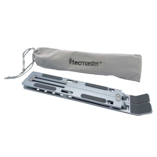 TECMASTER SOPORTE AJUSTABLE DE ALUMINIO PARA COMPUTADORA PORTÁTIL - Imagen 4