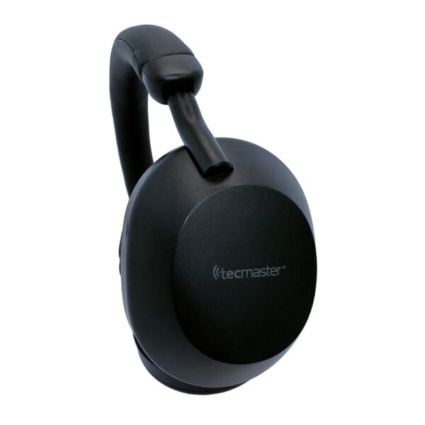 AUDÍFONOS TECMASTER HEADSET BT V 5.3 RECARGABLE, INALÁMBRICO CON AUX 3.5MM - Imagen 3