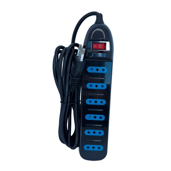 ALARGADOR TECMASTER ZAPATILLA 6 TOMAS NEGRO, 3 METROS, CERTIFICADO SEC
