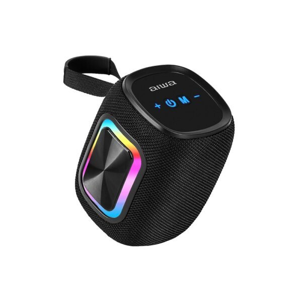 PARLANTE PORTATIL AIWA 12W RADIO FM COLOR NEGRO