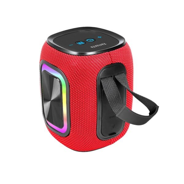 PARLANTE AIWA PORTATIL 12W RADIO FM, ROJO - Imagen 2