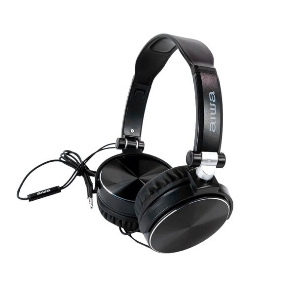 AUDÍFONO AIWA ON EAR, MANOS LIBRES, CABLE 1,2 MTS